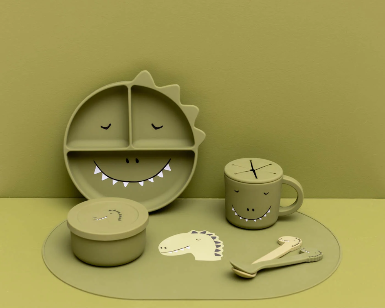 Cuillère silicone par 2 - Mr.Dino