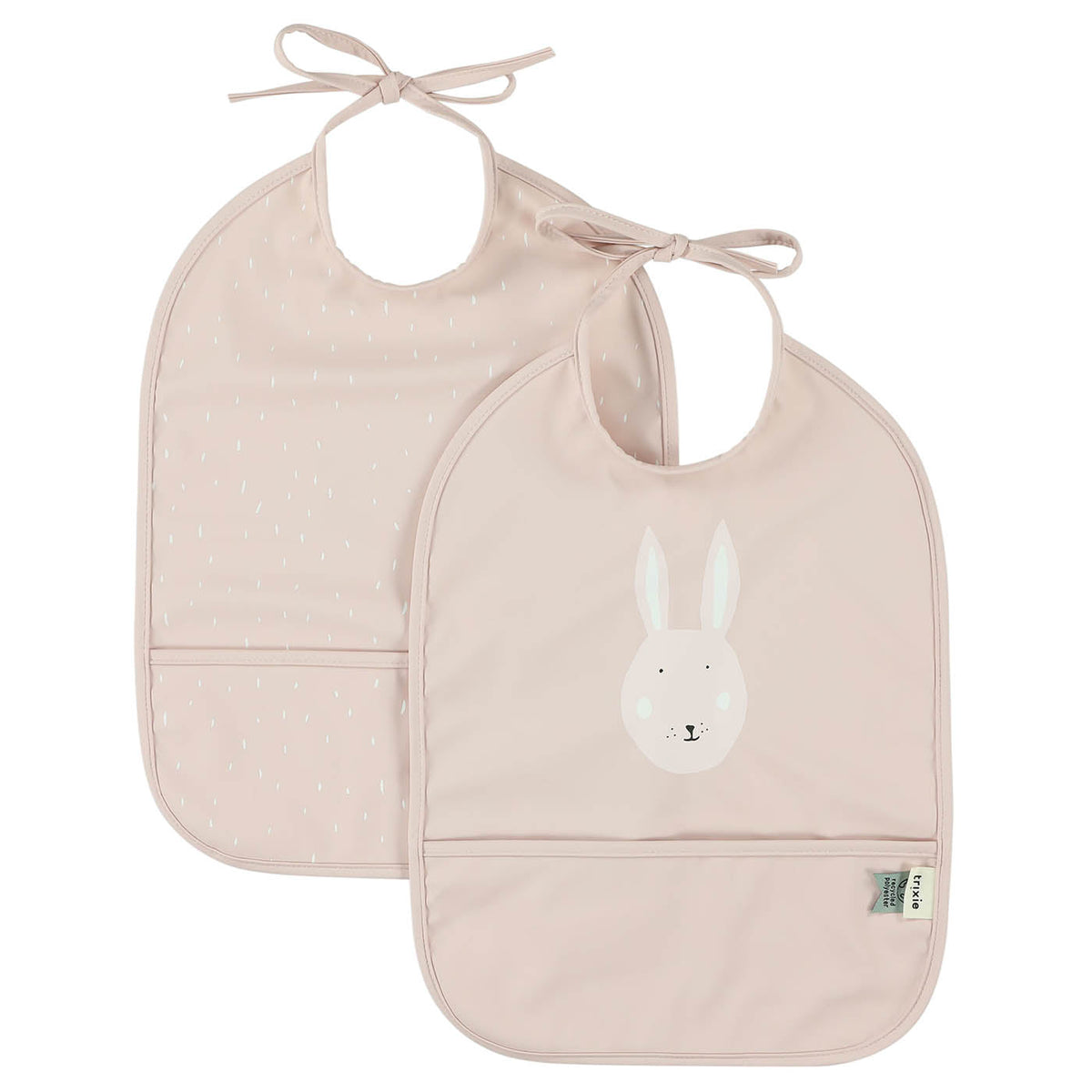 Bavoir 2 pièces imperméable - Mrs. Rabbit