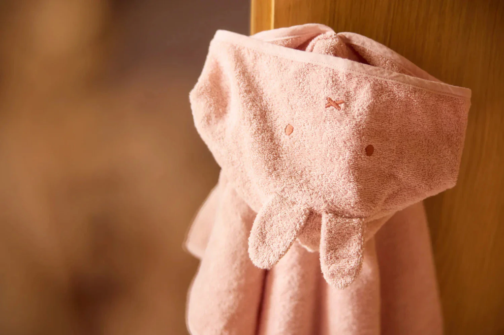 Poncho de Bain - Miffy Silk rose