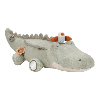 Peluche d'activité Crocodile XL - Vert