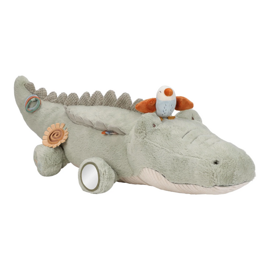 Peluche d'activité Crocodile XL - Vert
