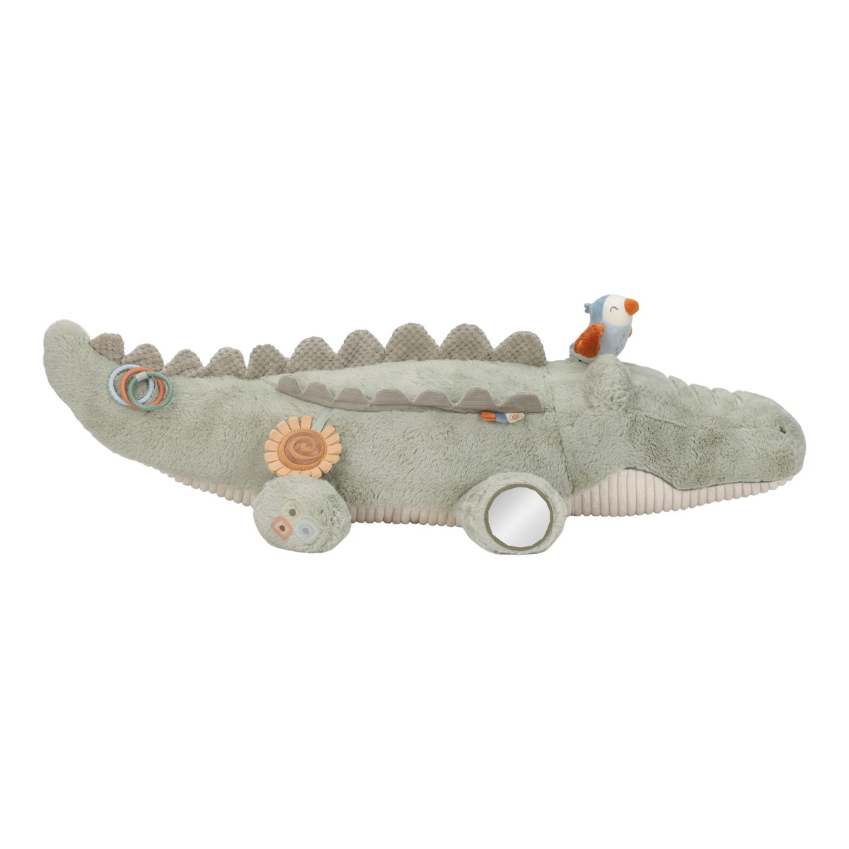 Peluche d'activité Crocodile XL - Vert