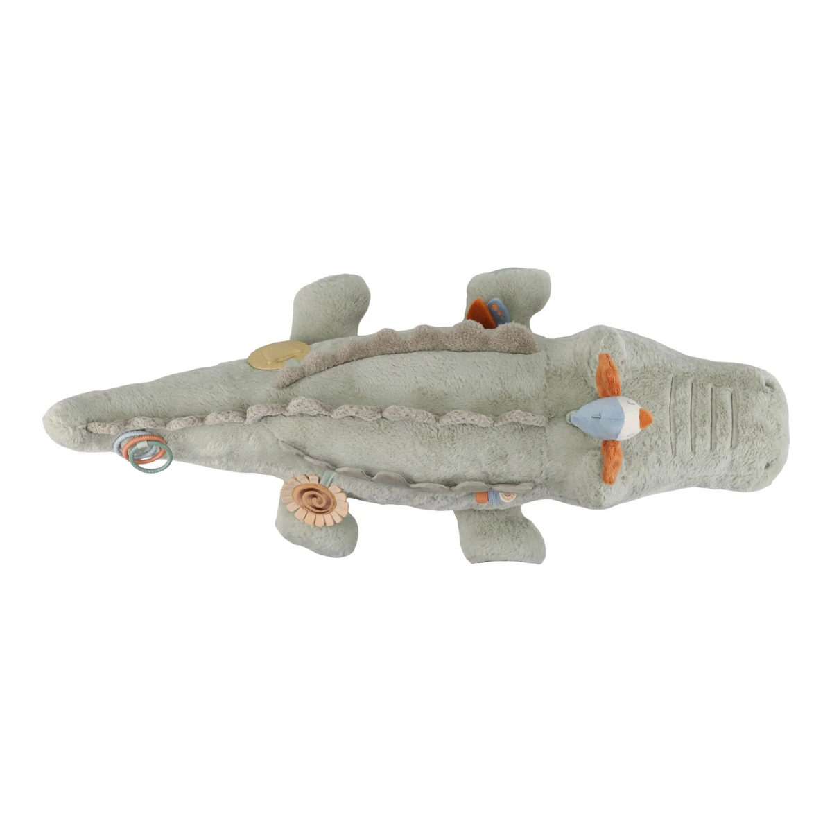 Peluche d'activité Crocodile XL - Vert