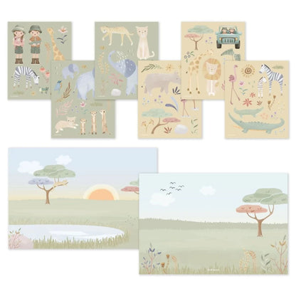 Stickers story - Safari Friends