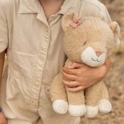 Peluche Lionne - 25 cm
