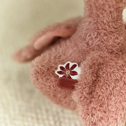Peluche Flamant rose - Rose - 17 cm