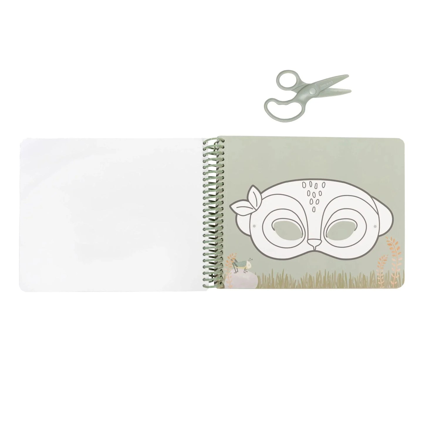 Livre de découpage masques - Safari Friends