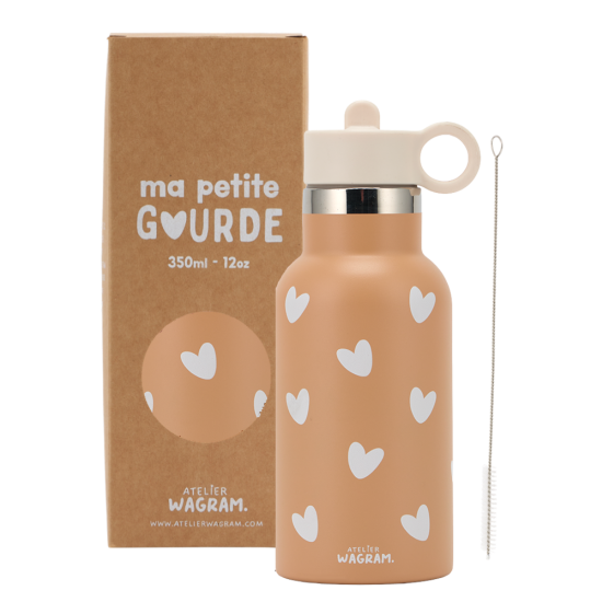 Gourde 350ml Cœur Nougat