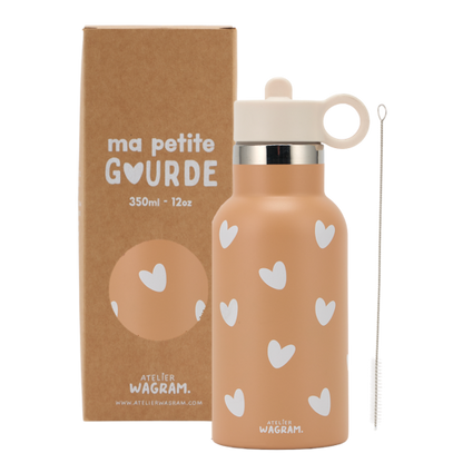Gourde 350ml Cœur Nougat