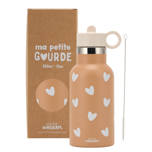 Gourde 350ml Cœur Nougat