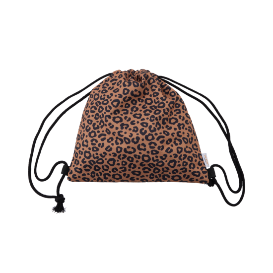 Sac de gym - Léopard marron