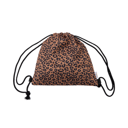 Sac de gym - Léopard marron