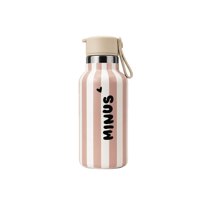 Gourde stripe rose - Minus Précommande 12 août