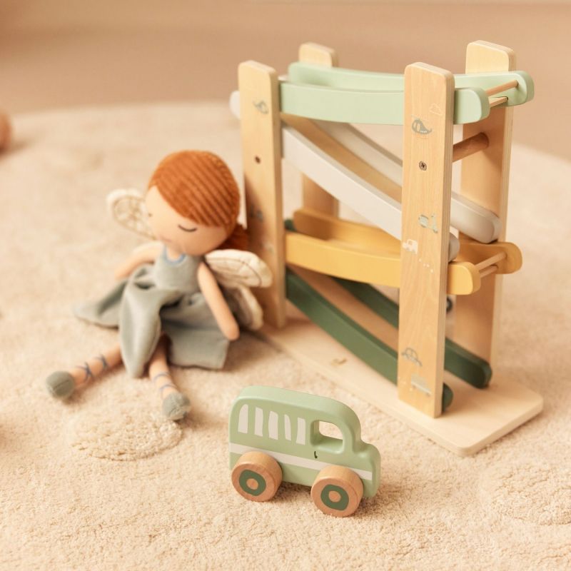 Lot de 3 voitures en bois On the Go