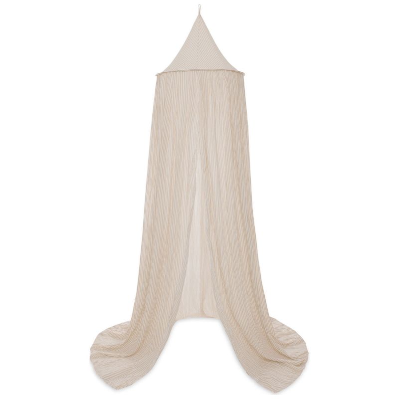 Ciel de lit Stripe Oatmeal-Hazel 245 cm