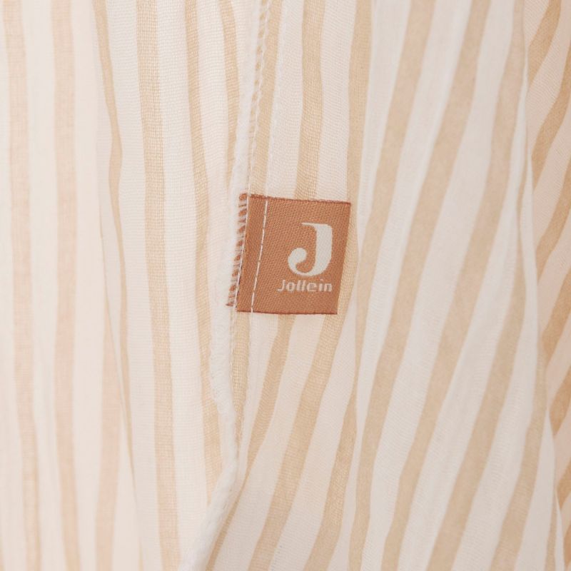 Ciel de lit Stripe Oatmeal-Hazel 245 cm