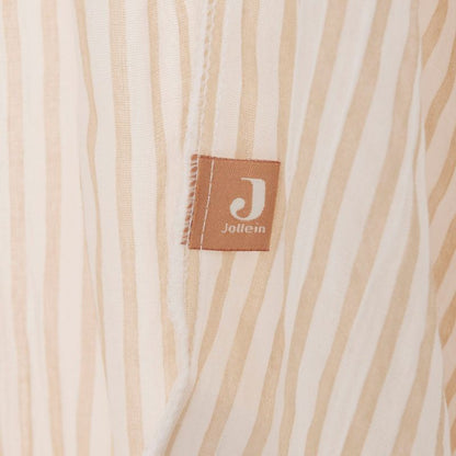 Ciel de lit Stripe Oatmeal-Hazel 245 cm