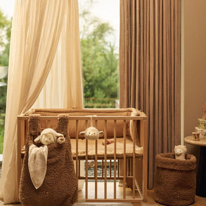 Ciel de lit Stripe Oatmeal-Hazel 245 cm
