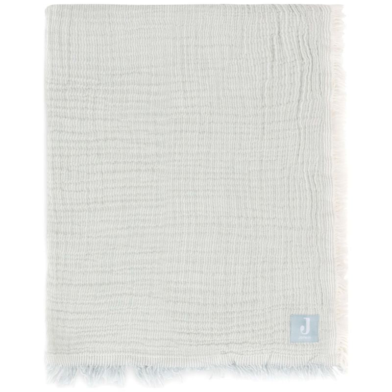 Couverture - Gaze De Coton - Fringe Stripe