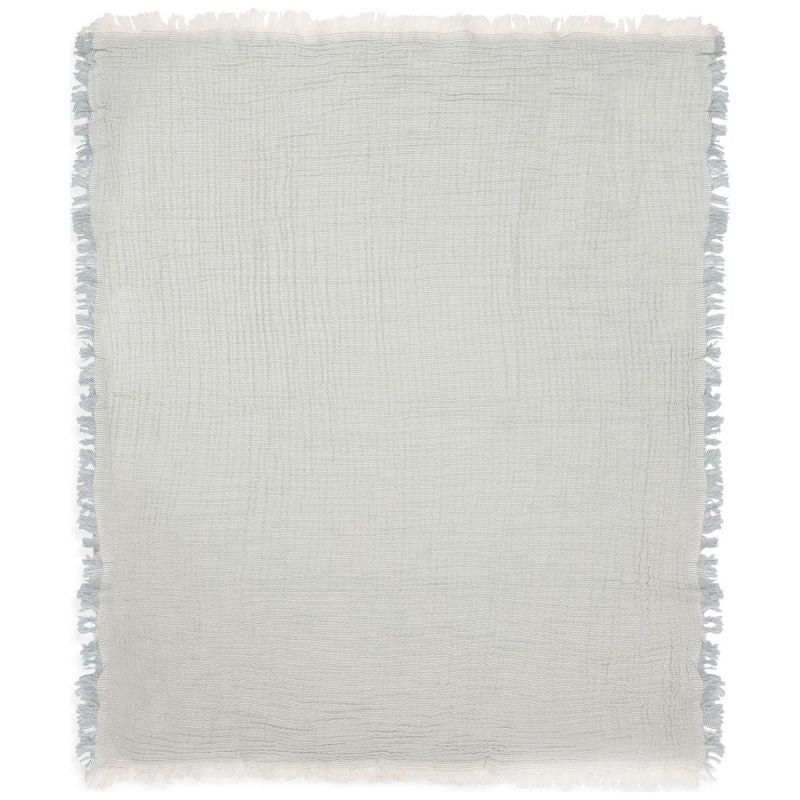 Couverture - Gaze De Coton - Fringe Stripe