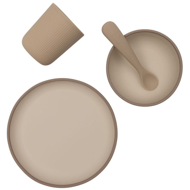 Coffret repas en silicone Natural Shades
