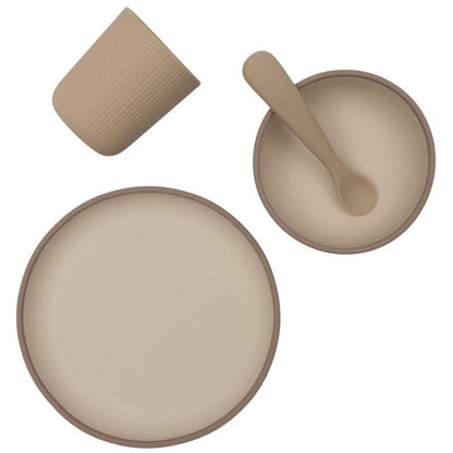 Coffret repas en silicone Natural Shades