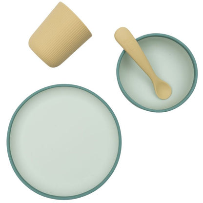 Coffret repas en silicone jade shades