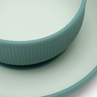 Coffret repas en silicone jade shades