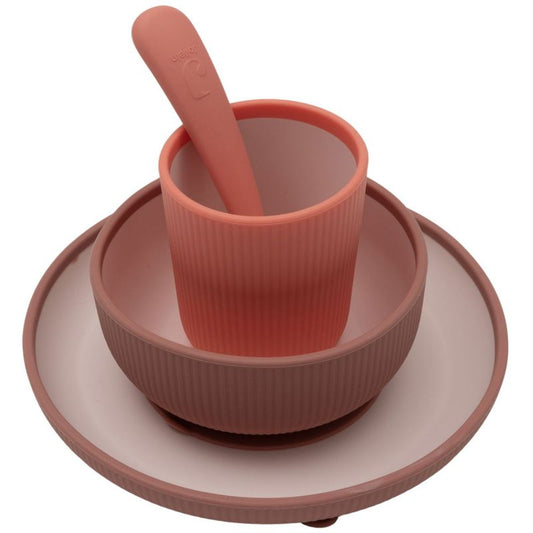 Coffret repas en silicone Blush Shades