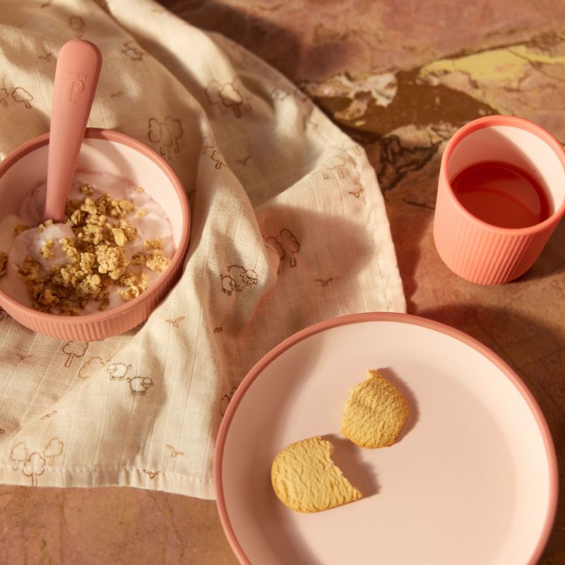 Coffret repas en silicone Blush Shades