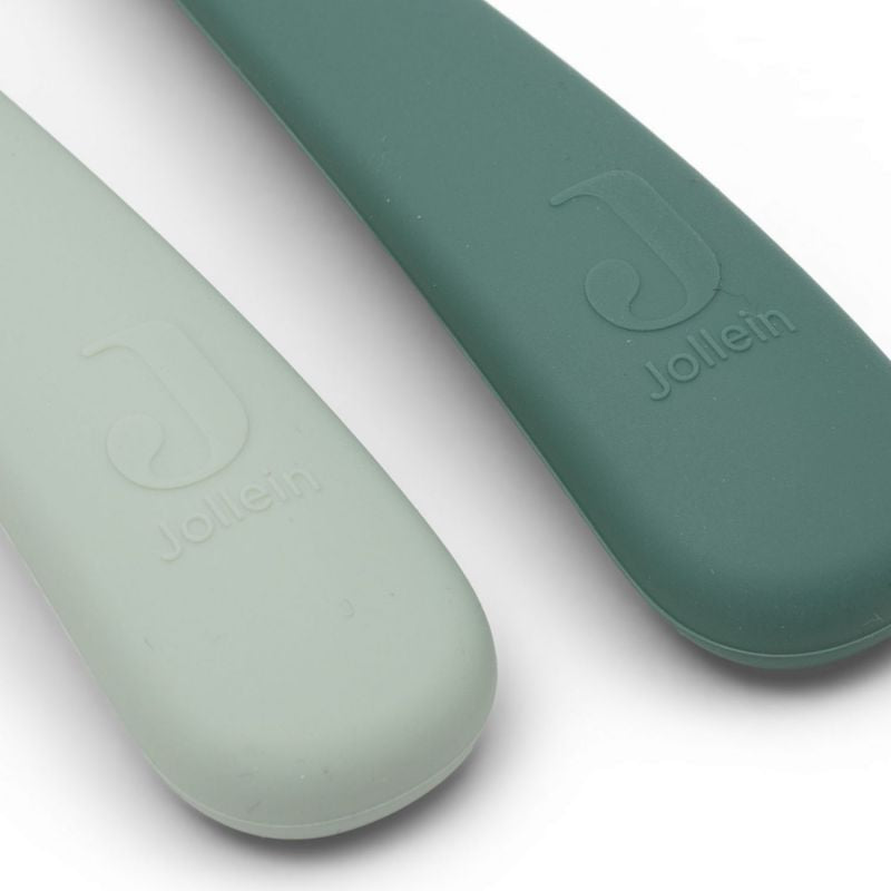 Lot de 2 cuillères en silicone Jade Shades