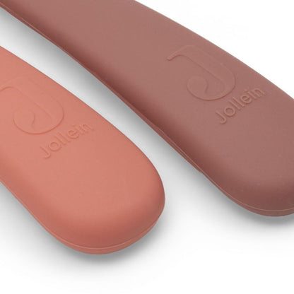 Lot de 2 cuillères en silicone Blush Shades