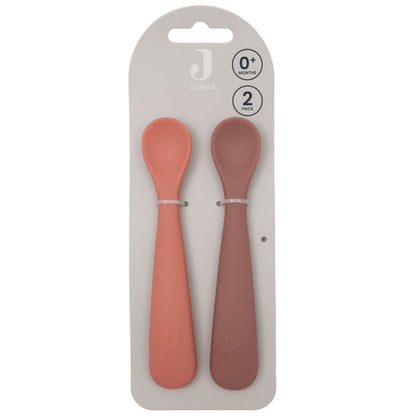 Lot de 2 cuillères en silicone Blush Shades