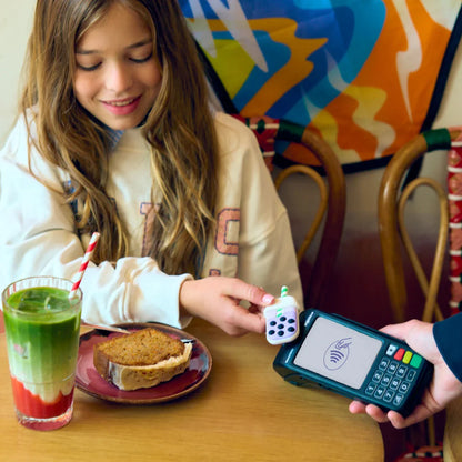 Money Walkie Bubble Tea – Porte-monnaie sans contact pour enfant