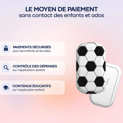 Money Walkie Ballon de foot – Porte-monnaie sans contact pour enfant