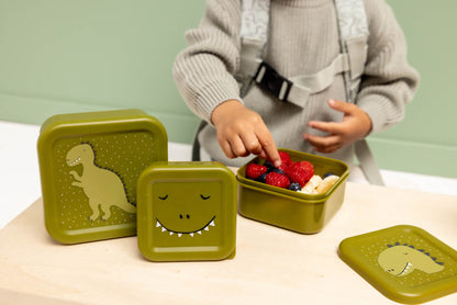 Boîtes à goûter - 3 pièces - Mr. Dino