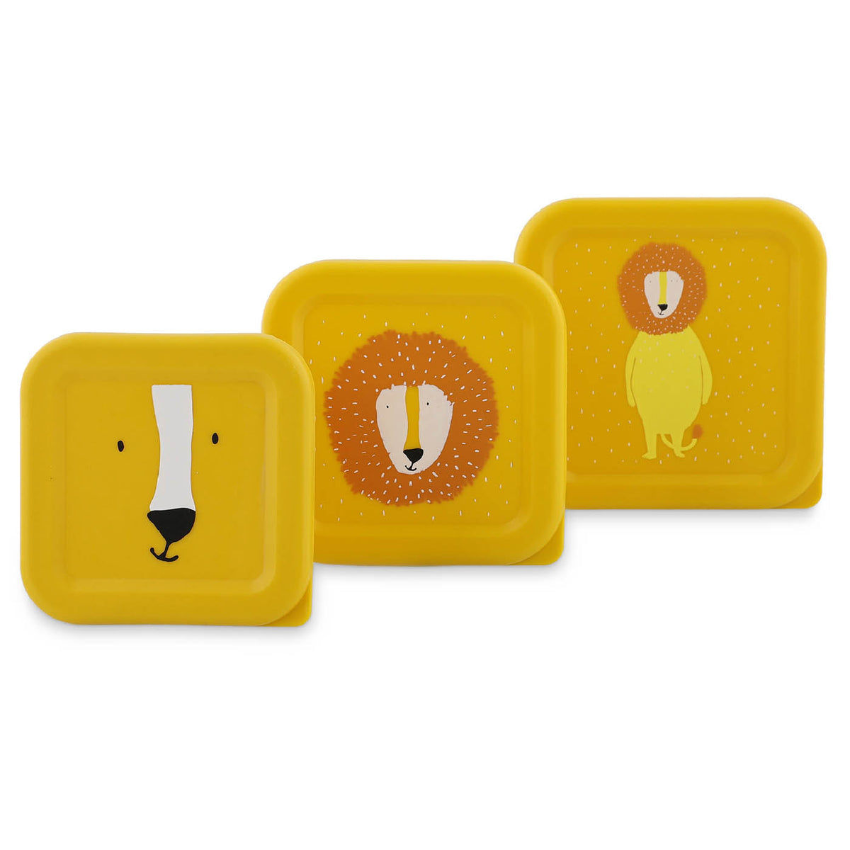 Boîtes à goûter - 3 pièces - Mr. Lion