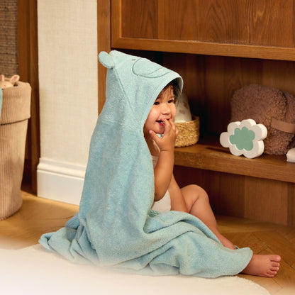 Gant de toilette en éponge Hippo