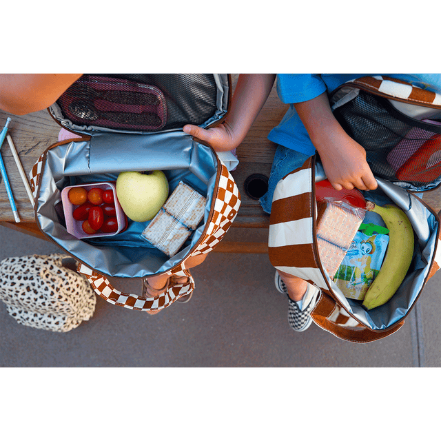 Lunch Bag isotherme - Damier Coeur