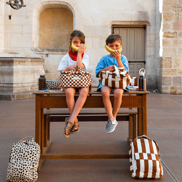 Lunch Bag isotherme - Damier Coeur