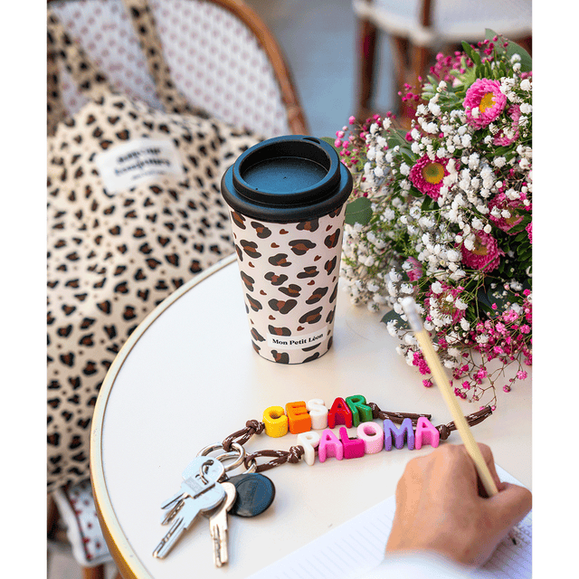 Mug - Cup léopard coeur