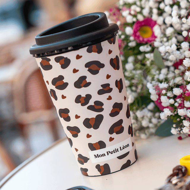 Mug - Cup léopard coeur