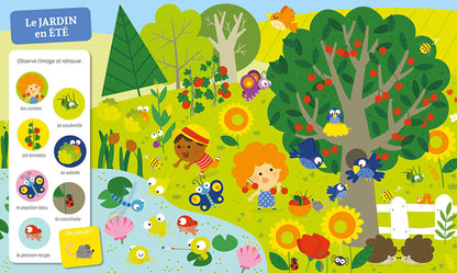 Cherche et trouve des tout-petits - Les saisons