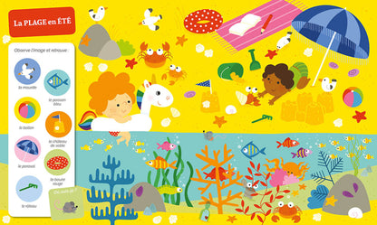 Cherche et trouve des tout-petits - Les saisons