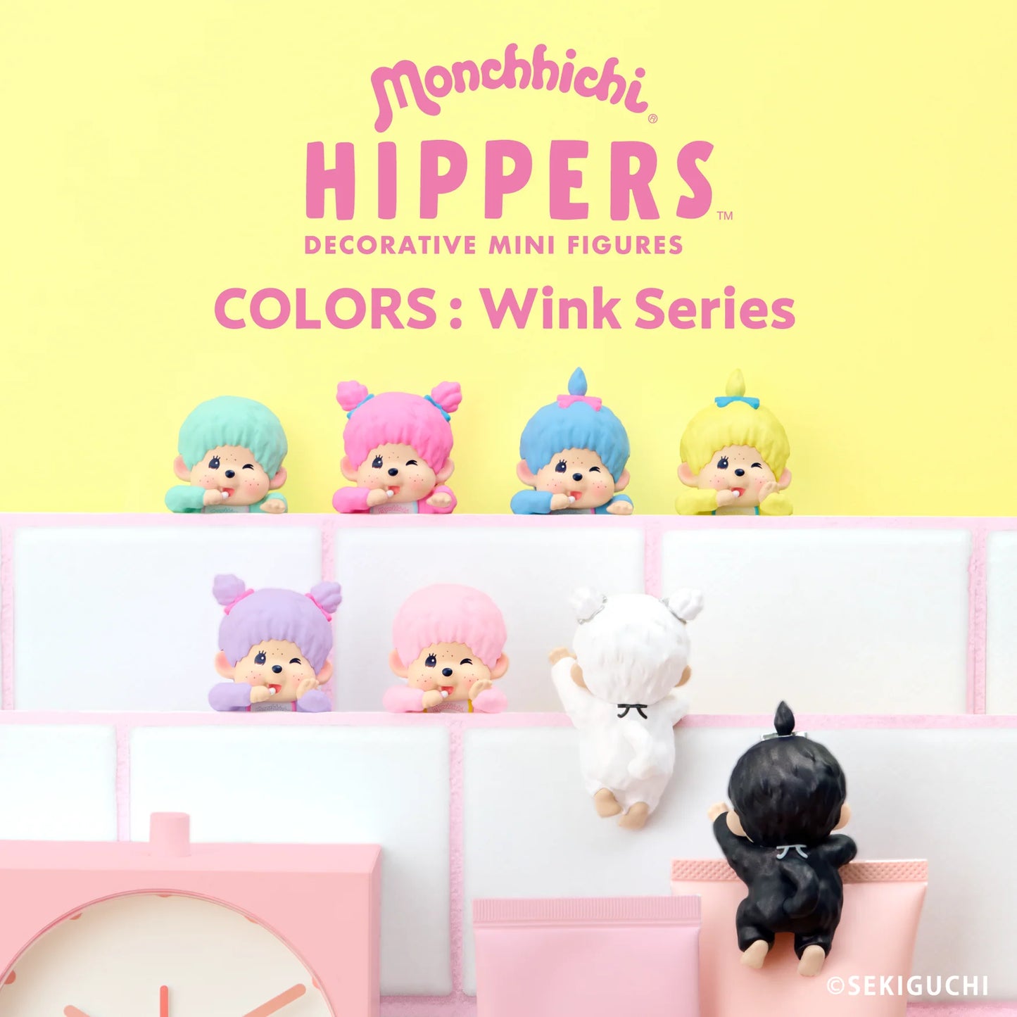 Hippers Monchhichi colors : Wink Series (1pcs)