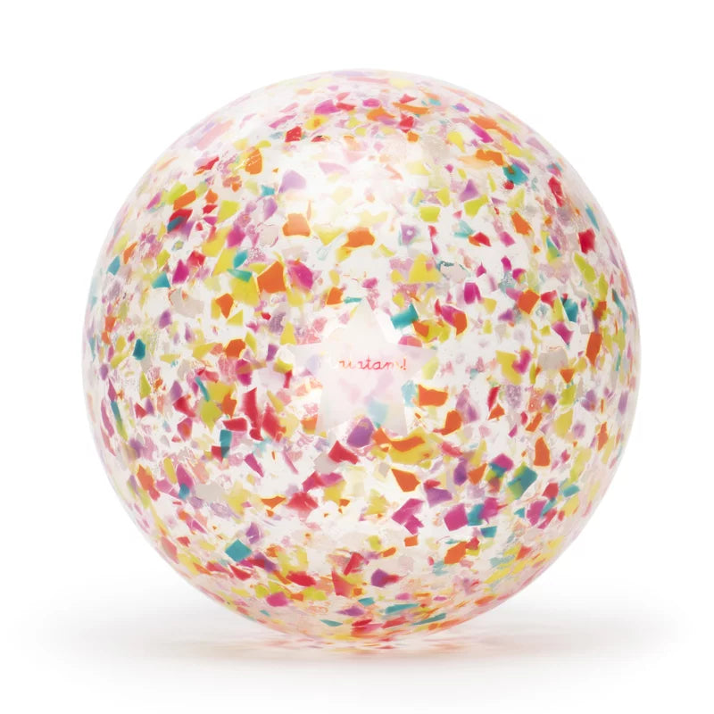 Le Ballon Confetti recyclé 22 cm – Multicolore