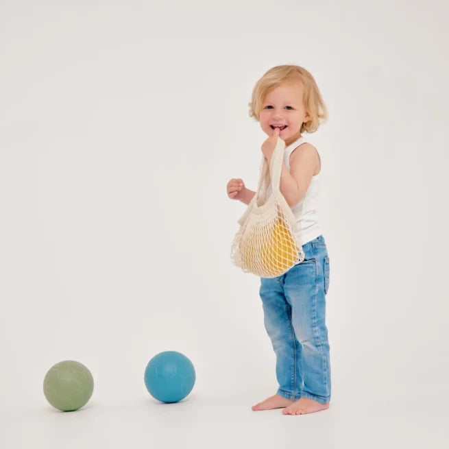 Ballon handball 14 cm – Jaune
