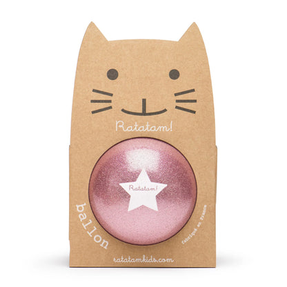 Le Ballon Paillettes – Rose 15 cm