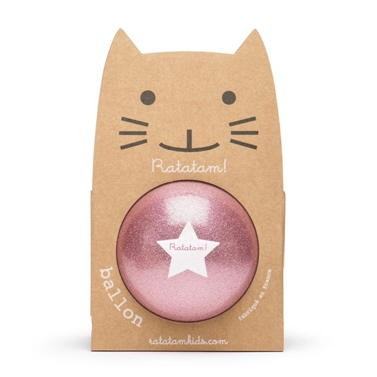 Le Ballon Paillettes – Rose 15 cm