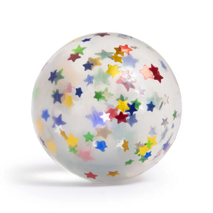 Balle rebondissante souris pailletée – Étoiles